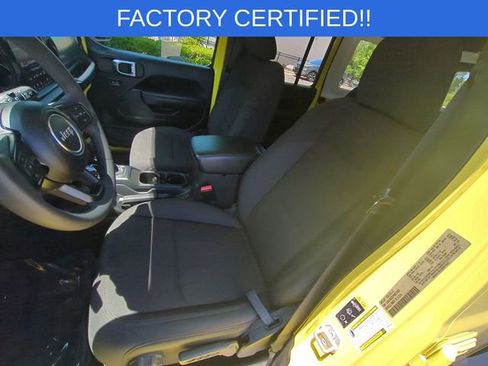 Certified 2023 Jeep Wrangler Unlimited Sport AWD/4WD image 14