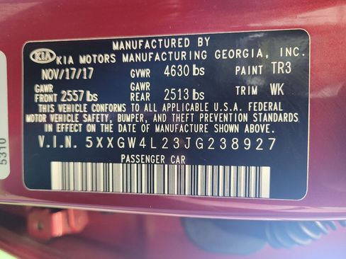 Used 2018 Kia Optima SX FWD image 33