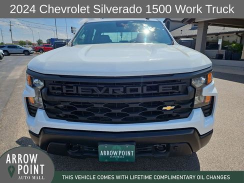 Used 2024 Chevrolet Silverado 1500 W/T w/ Trailering Package AWD/4WD image 3
