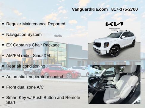 Used 2023 Kia Telluride EX w/ EX Captain's Chair Package FWD image 6