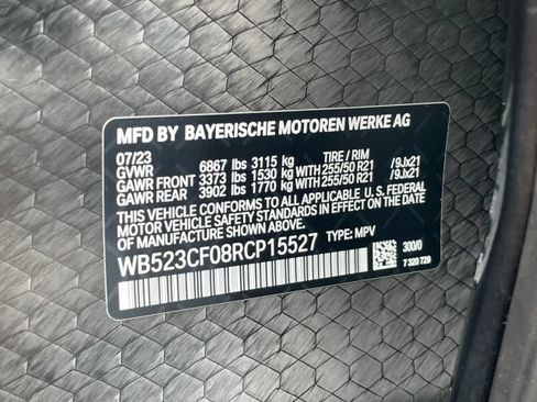 Used 2024 BMW iX xDrive50 w/ Premium Package AWD/4WD image 38