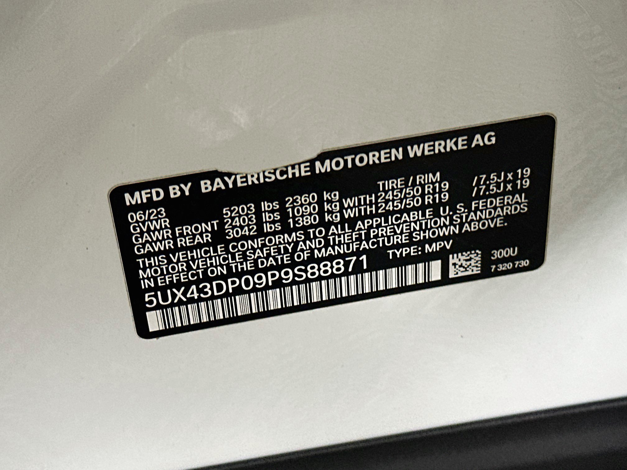 Used 2023 BMW X3 sDrive30i w/ Premium Package RWD image 12