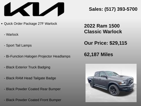 Used 2022 RAM 1500 Warlock AWD/4WD image 5