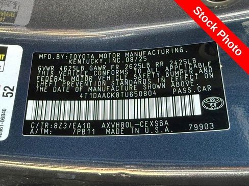 Used 2026 Toyota Camry SE w/ Multimedia Upgrade Package FWD image 31