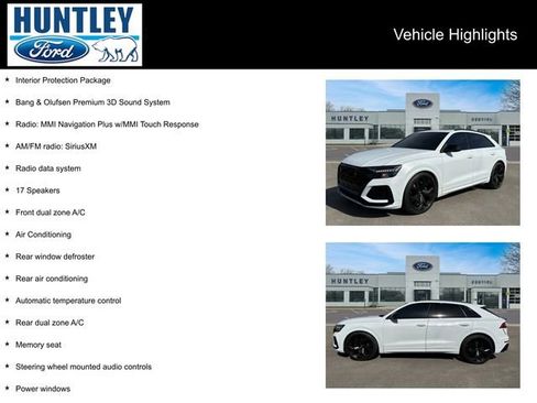 Used 2021 Audi RS Q8 w/ Interior Protection Package image 2