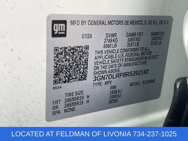 Used 2024 Chevrolet Equinox EV LT w/ Active Safety Package 3 FWD image 32