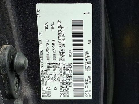 Used 2022 Toyota Tundra SR5 w/ TRD Off-Road Premium Package image 27