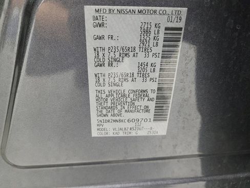 Used 2019 Nissan Pathfinder S image 33