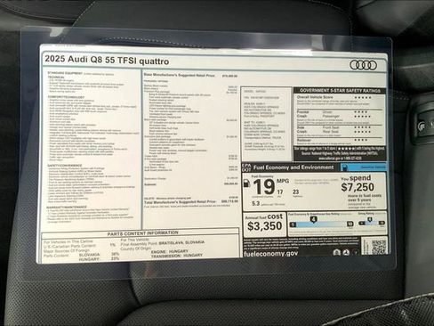 New 2025 Audi Q8 Premium Plus image 13