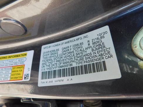 Used 2021 Honda Accord LX image 11