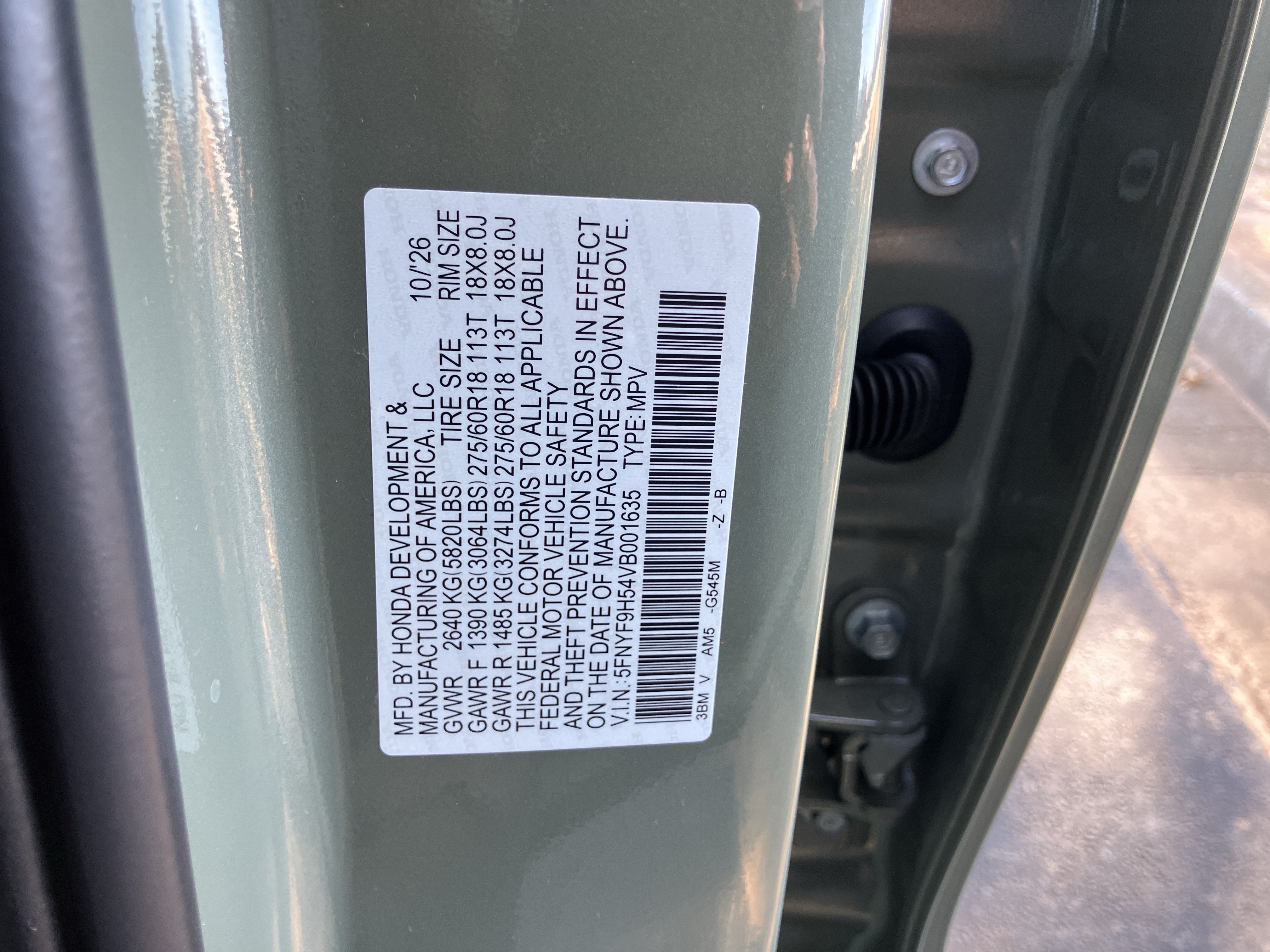New 2027 Honda Passport TrailSport image 34