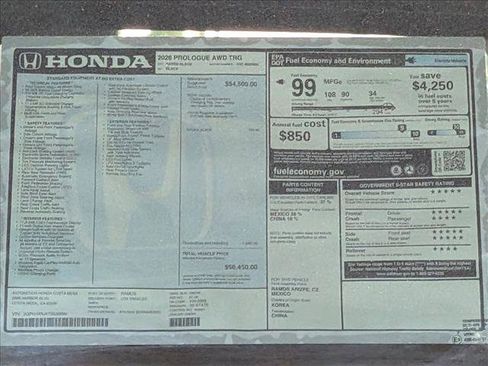 New 2026 Honda Prologue Touring image 17