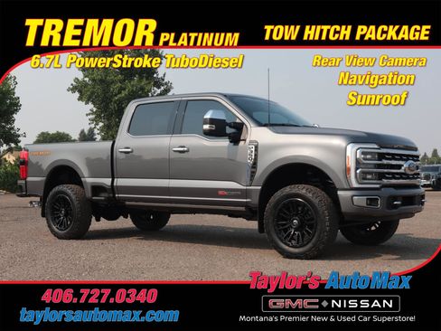 Used 2023 Ford F350 Platinum w/ Tremor Off-Road Package AWD/4WD image 1