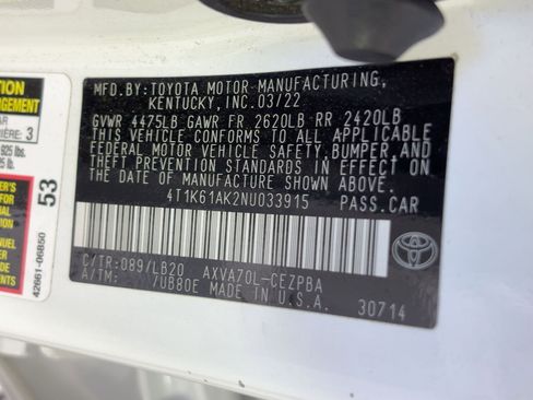 Used 2022 Toyota Camry XSE image 21