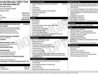 Used 2024 Chevrolet Silverado 1500 LT Trail Boss w/ LT Trail Boss Premium Package