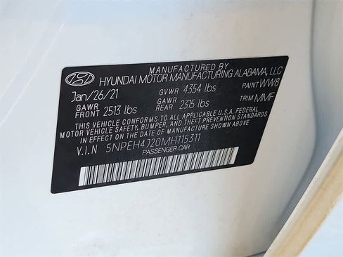 Used 2021 Hyundai Sonata Limited w/ Cargo Package image 29