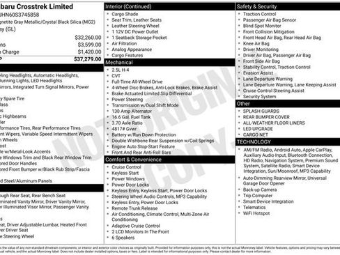 Certified 2025 Subaru Crosstrek 2.5i Limited image 32