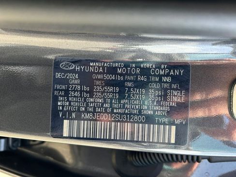 Used 2025 Hyundai Tucson Limited AWD/4WD image 37
