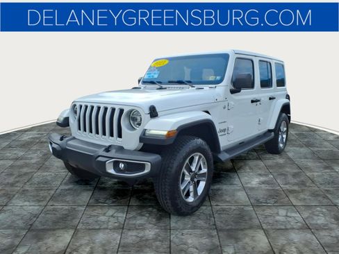 Used 2021 Jeep Wrangler Unlimited Sahara w/ LED Lighting Group image 7