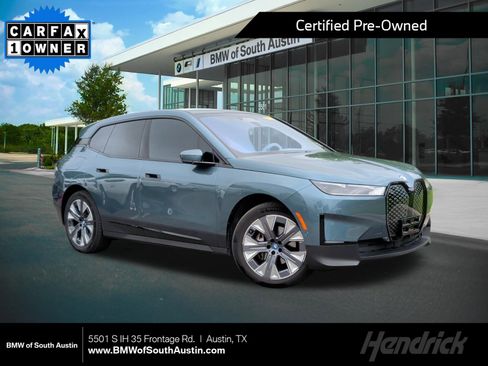 Certified 2024 BMW iX xDrive50 w/ Premium Package AWD/4WD image 1