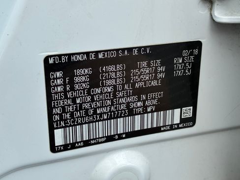 Used 2018 Honda HR-V LX image 32