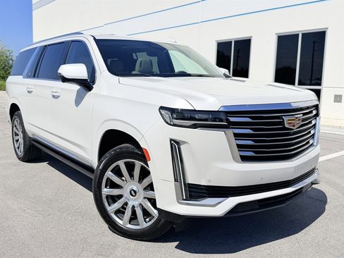 Used 2021 Cadillac Escalade ESV Premium Luxury Platinum AWD/4WD image 1