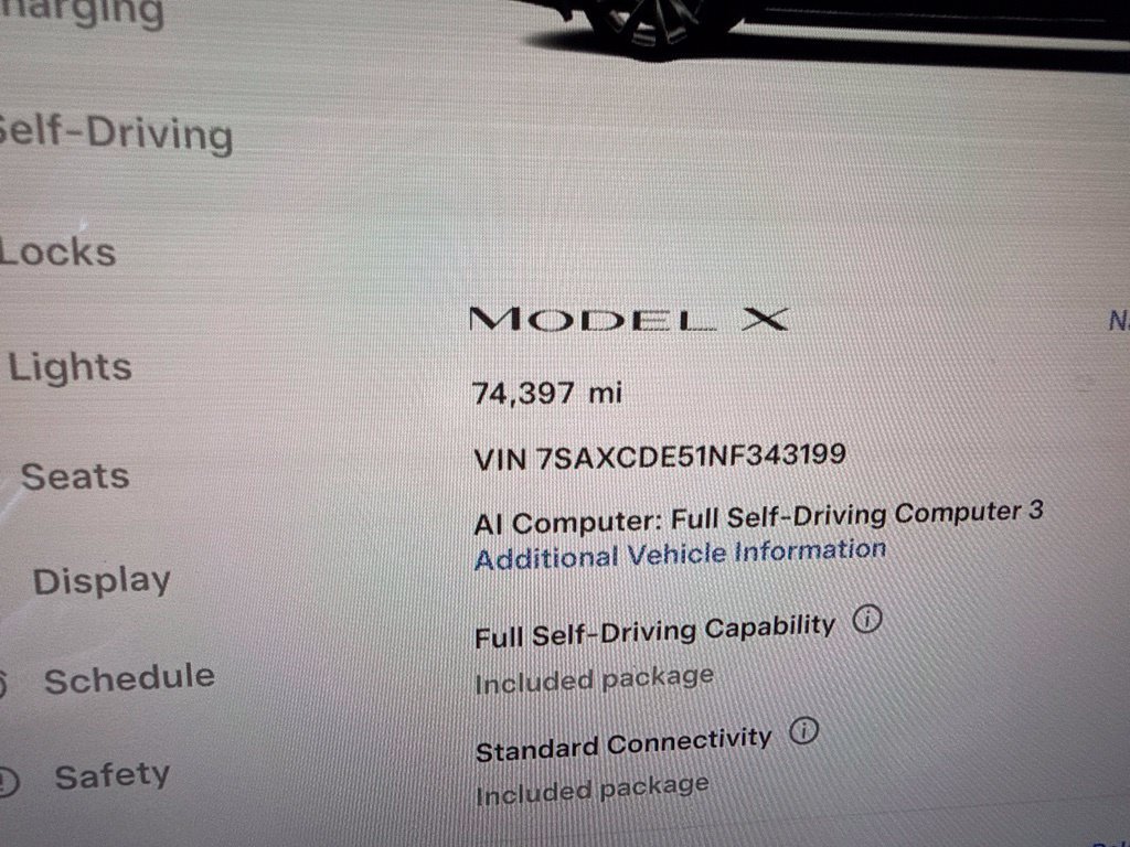 Used 2022 Tesla Model X AWD/4WD image 23