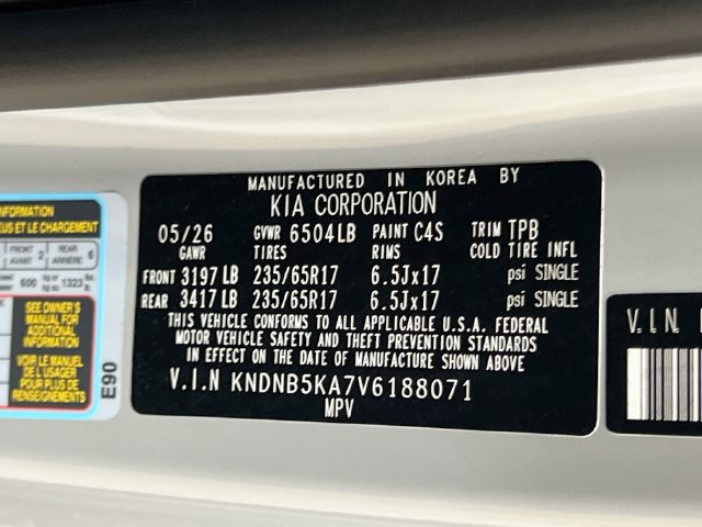 New 2027 Kia Carnival LXS FWD image 34