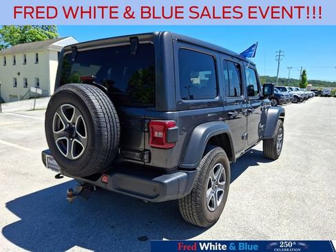 Used 2021 Jeep Wrangler Unlimited Sport w/ Sun And Sound Package AWD/4WD image 10