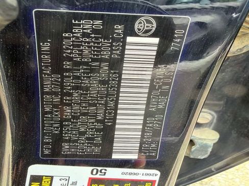 Used 2020 Toyota Camry LE FWD image 32