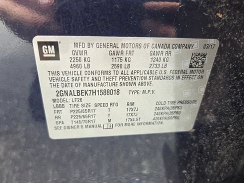 Used 2017 Chevrolet Equinox LS FWD image 19