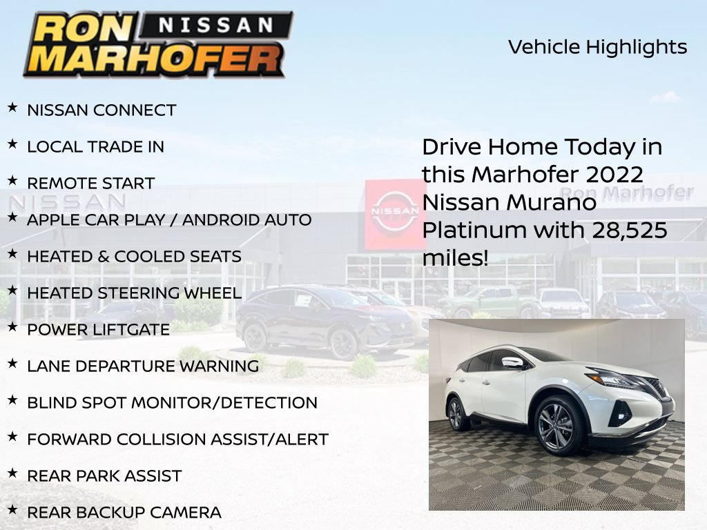 Used 2022 Nissan Murano Platinum AWD/4WD image 13