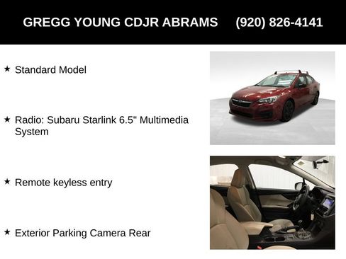 Used 2018 Subaru Impreza 2.0i image 7