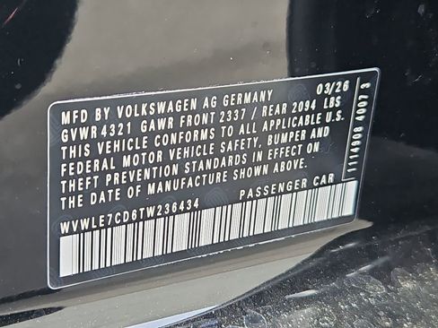 New 2026 Volkswagen GTI S FWD image 36
