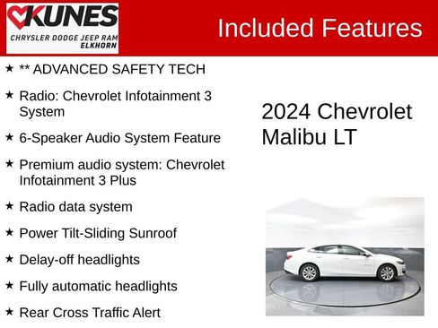 Used 2024 Chevrolet Malibu LT image 4