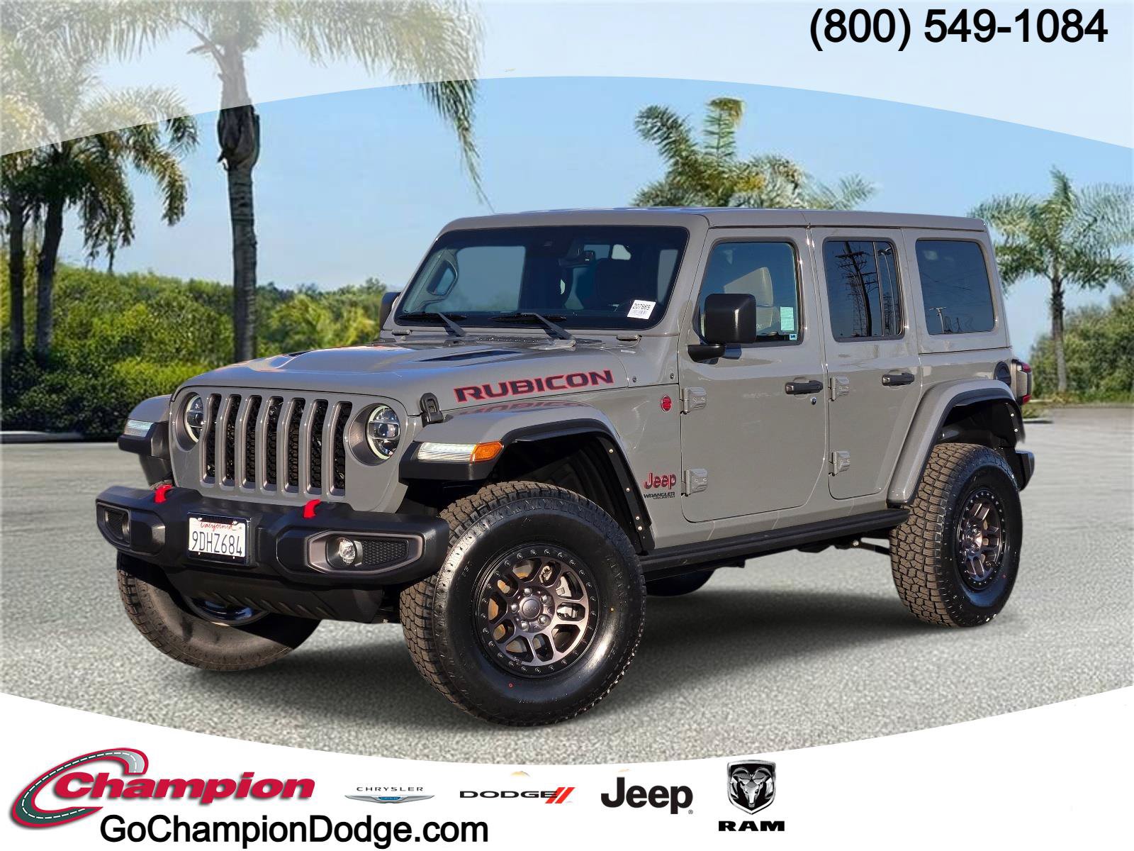 Used 2022 Jeep Wrangler Unlimited Rubicon w/ Xtreme Recon 35" Tire Package AWD/4WD image 1