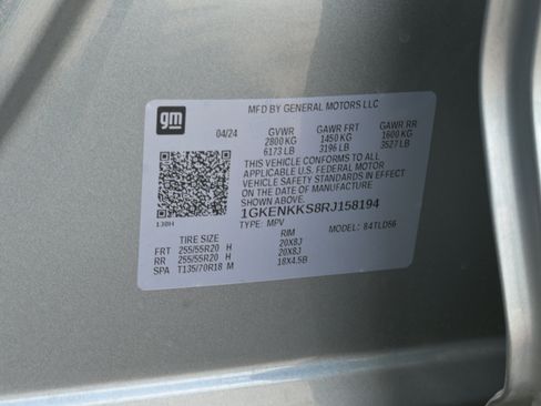 Used 2024 GMC Acadia Elevation w/ Luxury Package FWD image 36