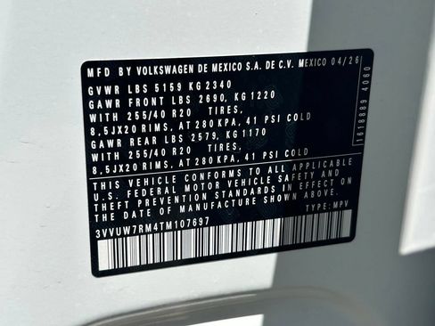 New 2026 Volkswagen Tiguan SEL R-Line AWD/4WD image 52