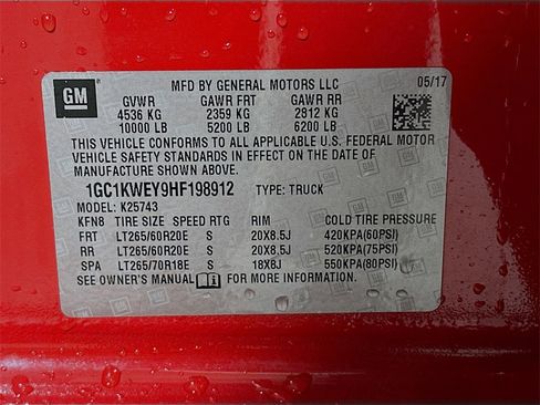 Used 2017 Chevrolet Silverado 2500 LTZ w/ Duramax Plus Package image 35