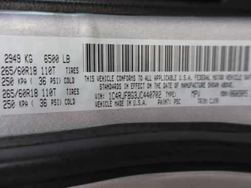 Used 2018 Jeep Grand Cherokee Limited AWD/4WD image 49