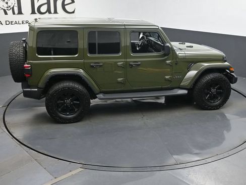 Used 2021 Jeep Wrangler Unlimited Sahara w/ Uconnect 4C Nav & Sound Group AWD/4WD image 39