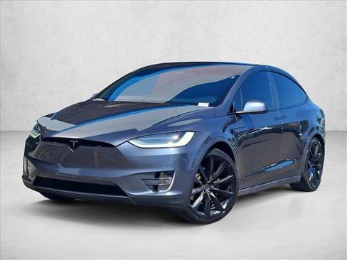 Used 2020 Tesla Model X Long Range AWD/4WD image 4