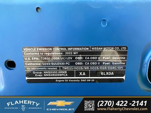 Used 2022 Nissan Sentra SV FWD image 17