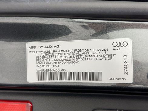 Certified 2023 Audi A4 2.0T Prestige image 18