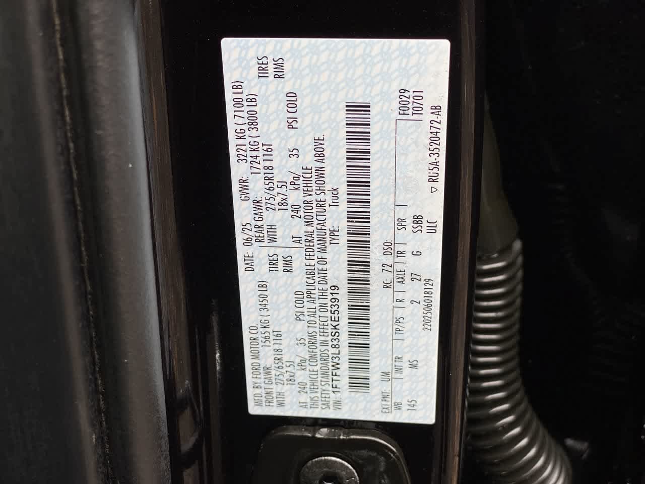 Used 2025 Ford F150 XLT w/ Equipment Group 301A Standard AWD/4WD image 27