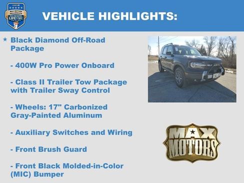 New 2026 Ford Bronco Sport Big Bend w/ Convenience Package image 12