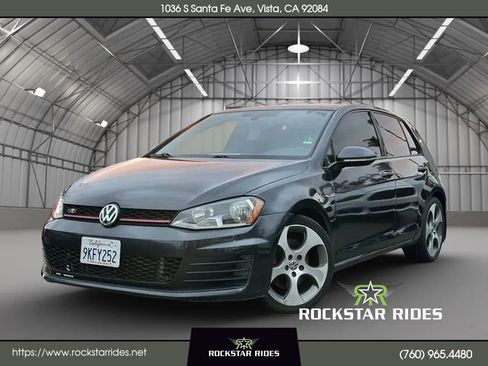 Used 2016 Volkswagen GTI Autobahn w/ Lighting Package (SEL) FWD image 1