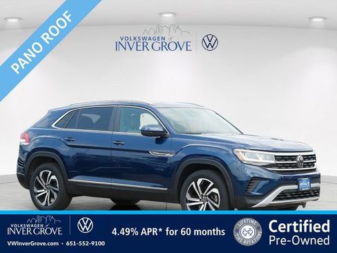 Certified 2023 Volkswagen Atlas Cross Sport SEL AWD/4WD image 1