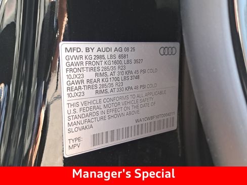 New 2026 Audi SQ8 Prestige AWD/4WD image 40