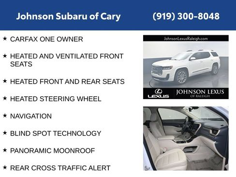 Used 2023 GMC Acadia Denali w/ Denali Ultimate Package AWD/4WD image 6